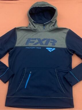 FXR FACTORY RIDE 100% Polyester Hooded Sweatshirt